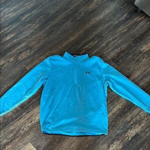 Under Armour Blue Quarter-Zip Pullover